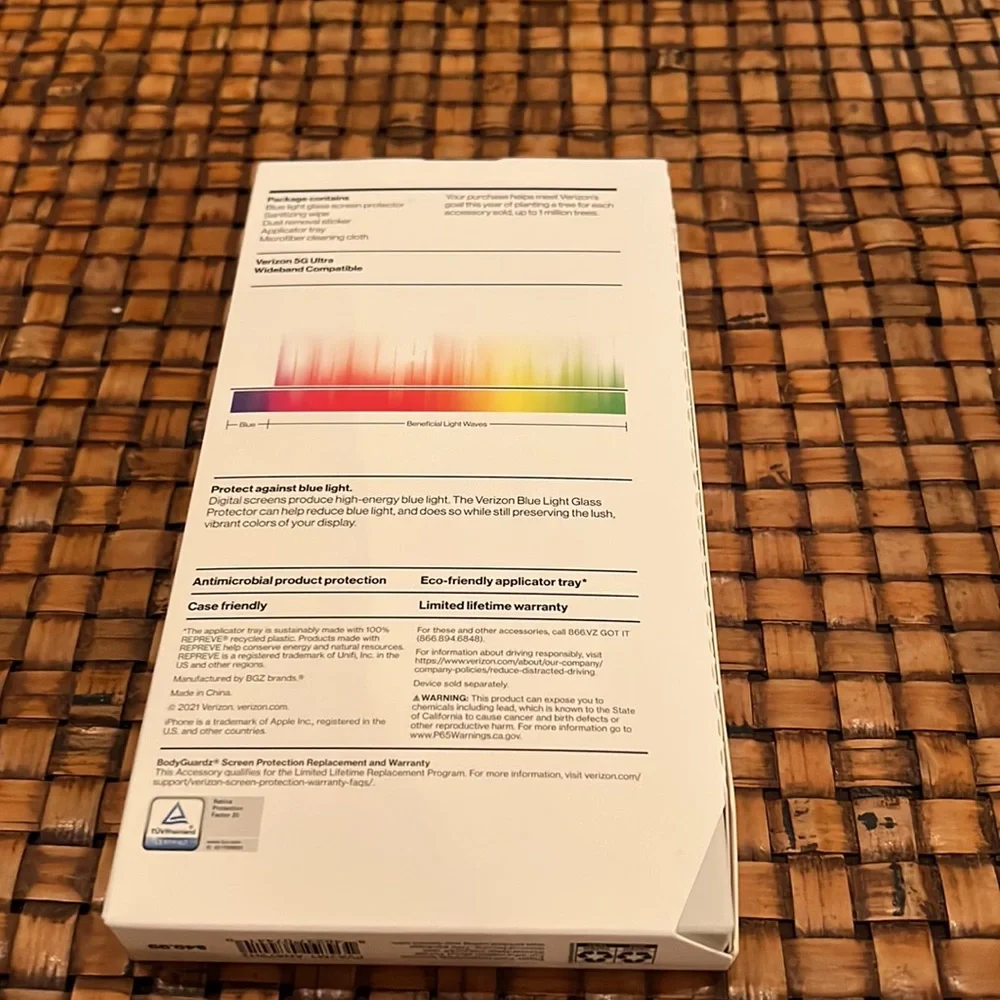 NWT iPhone 13 Pro Max Blue Light Protector