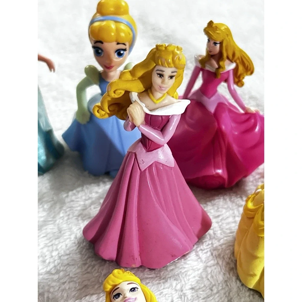 Disney Princess Toys Lot Dolls Play Figures 10 Cake Toppers