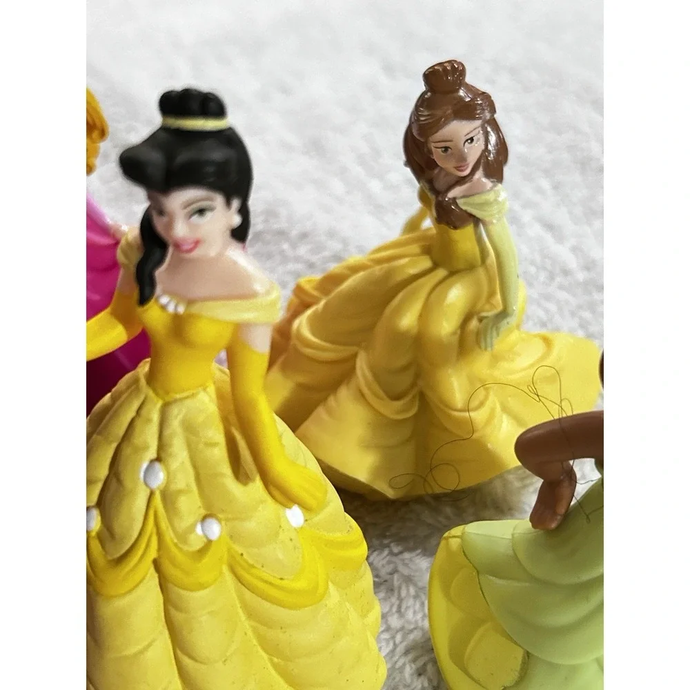 Disney Princess Toys Lot Dolls Play Figures 10 Cake Toppers