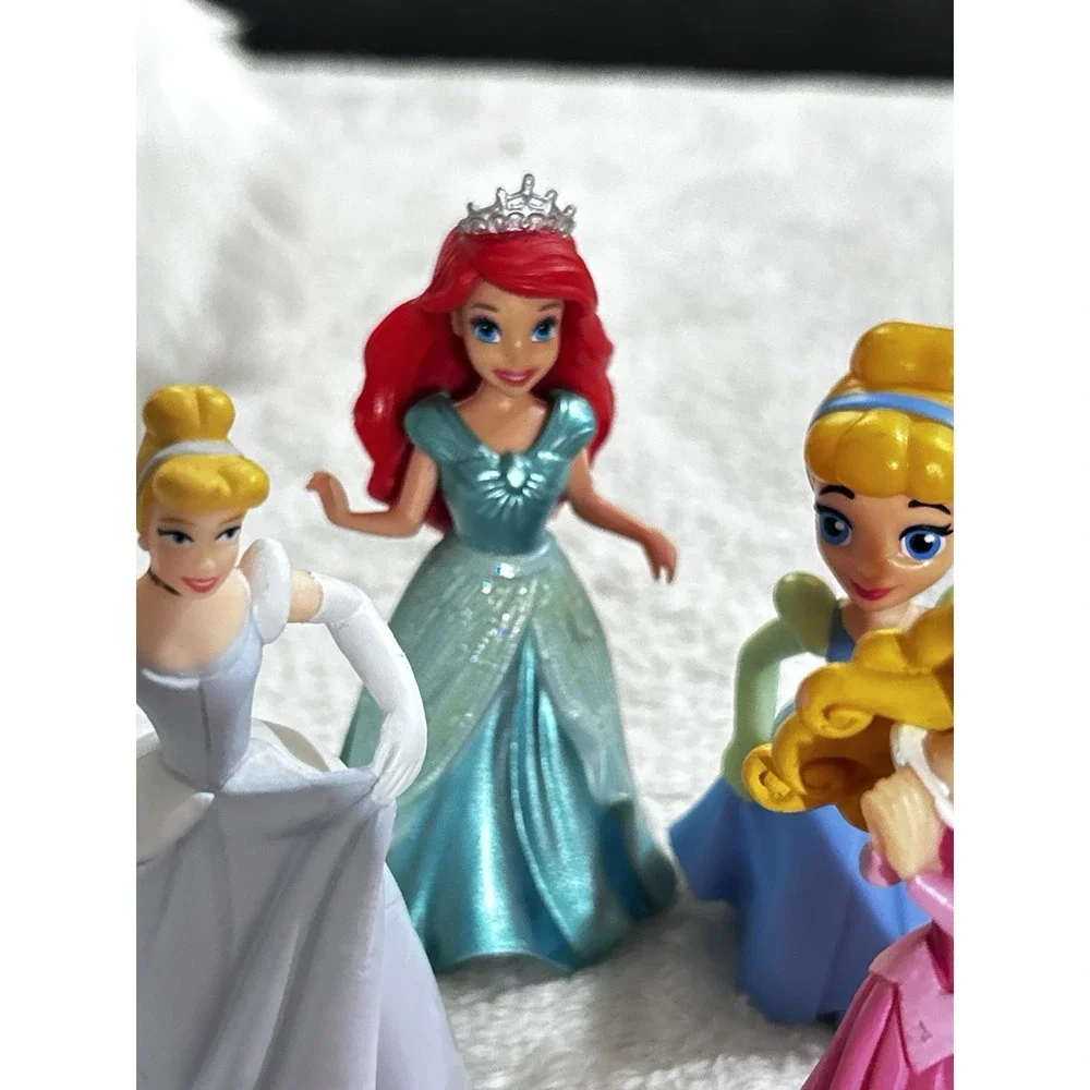 Disney Princess Toys Lot Dolls Play Figures 10 Cake Toppers