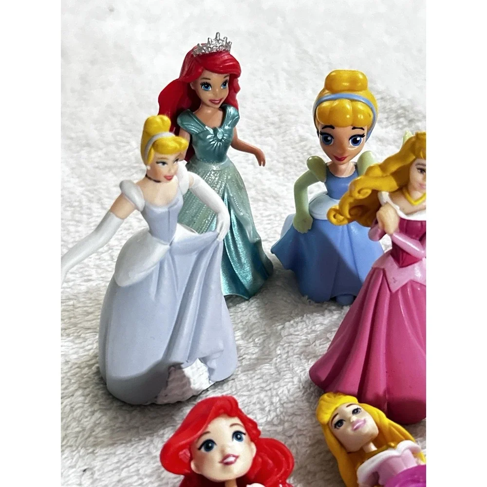 Disney Princess Toys Lot Dolls Play Figures 10 Cake Toppers