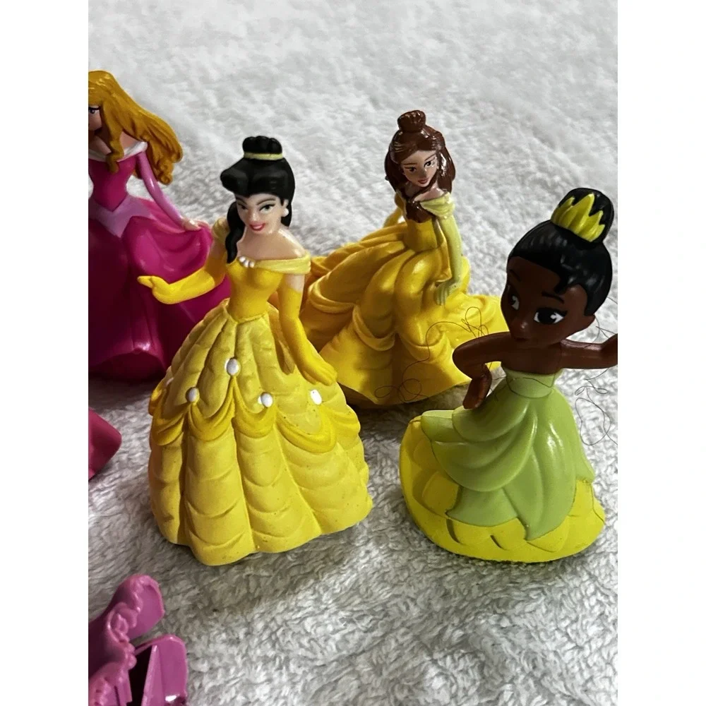 Disney Princess Toys Lot Dolls Play Figures 10 Cake Toppers
