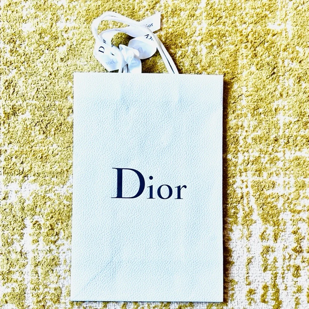 DIOR J’Adior L’Amoureux Lovers Silk Mitzah Twilly Scarf - NEW in Box & Shopper