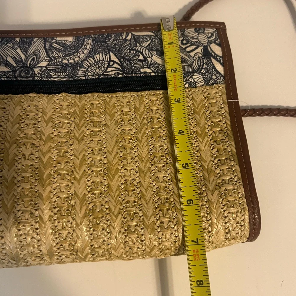 SAKROOTS Roma Mini Crossbody Bag Boho Purse Light‎ Weight Nature Neutral Tone