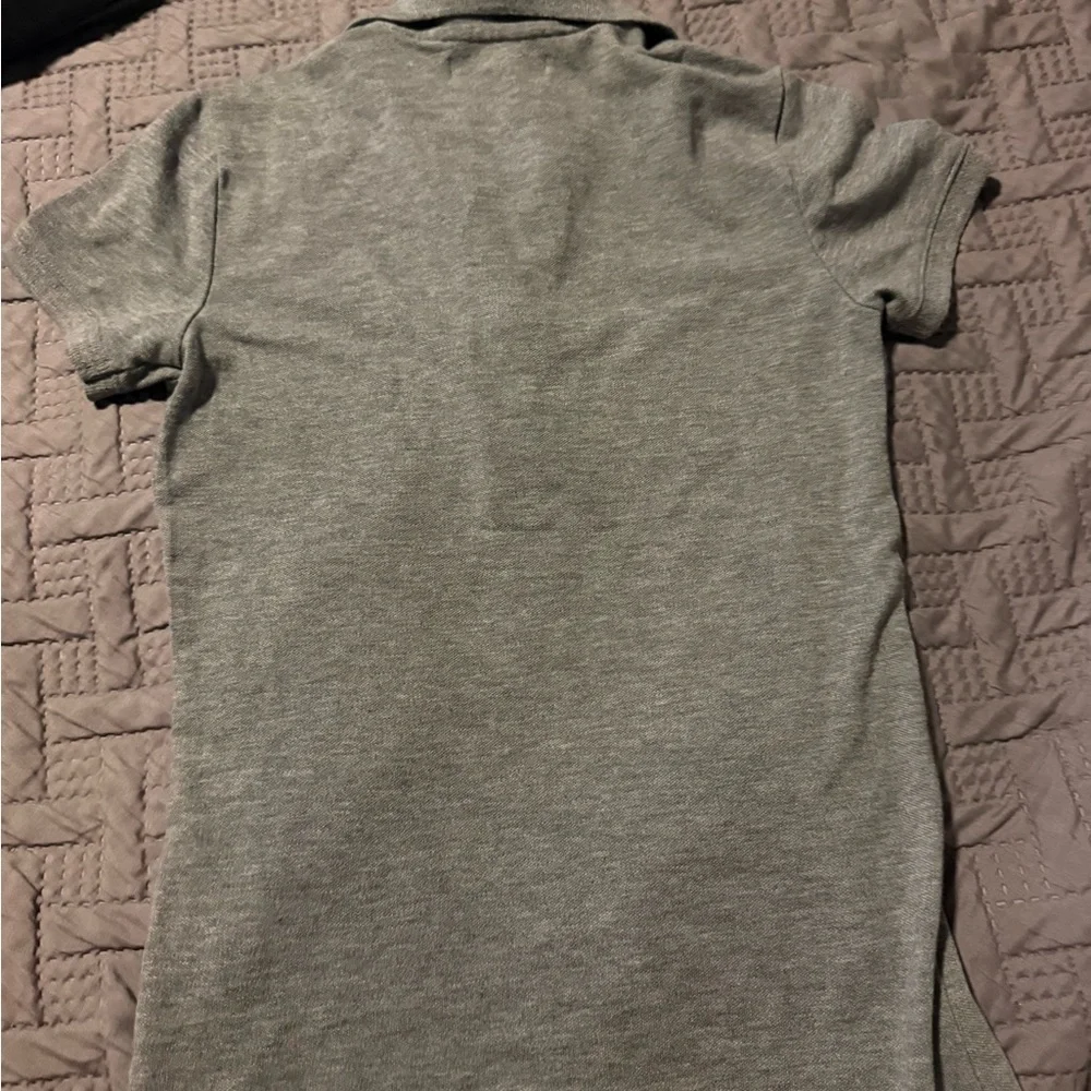 Preowned, Aeropostale uniform pique polo  grey , teen girls size x small
