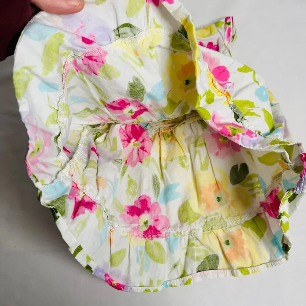Gymboree Floral Ruffle Tiered Sleeveless Sundress Sz 2T