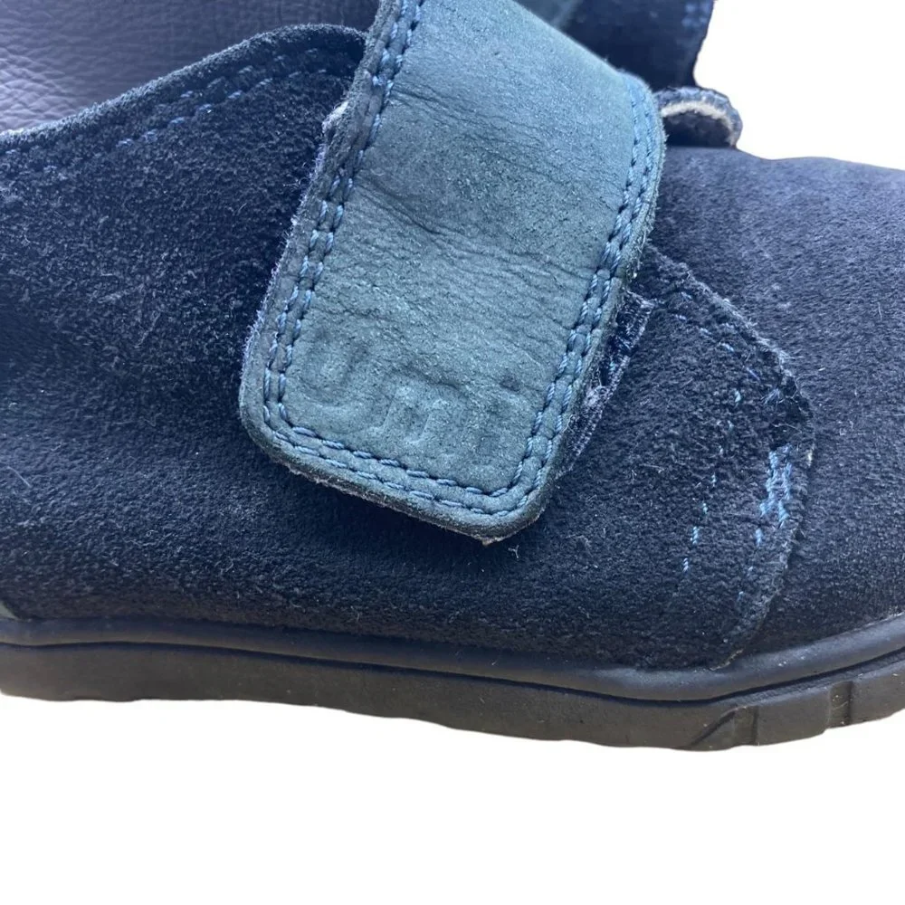 umi Toddler Size 8 (24) Black Leather Boots‎ Booties Style #35003