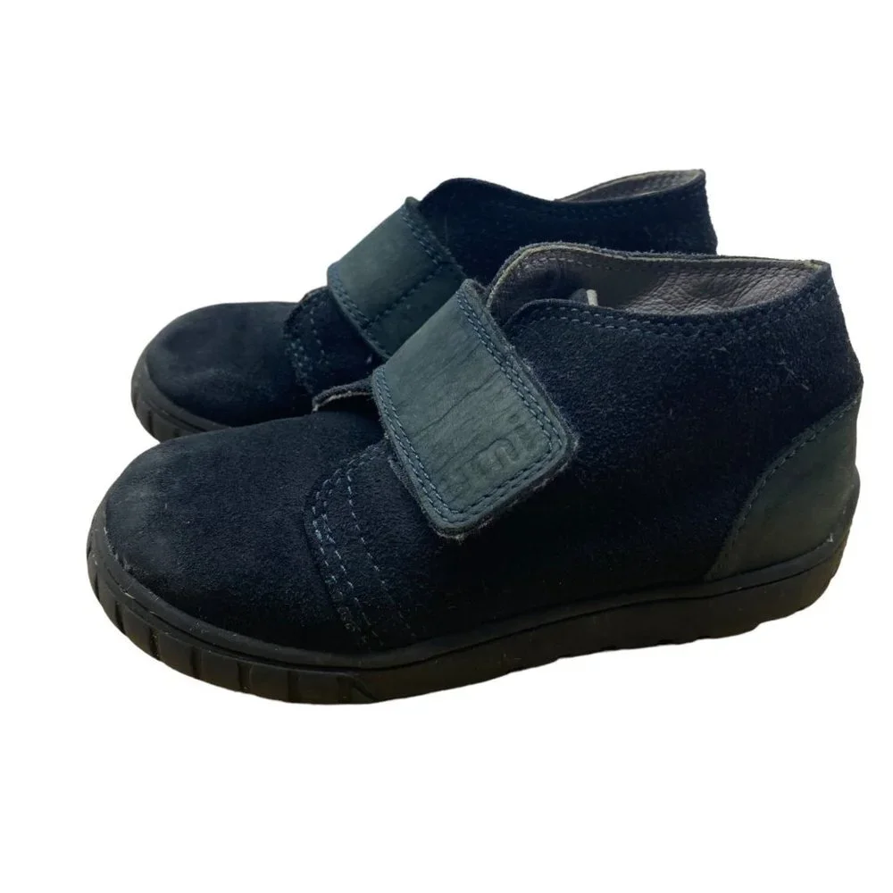 umi Toddler Size 8 (24) Black Leather Boots‎ Booties Style #35003