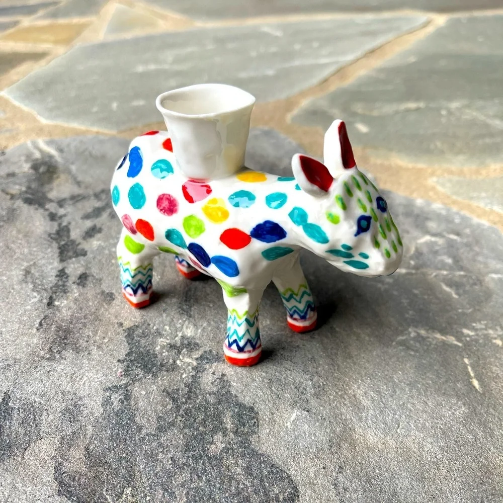 Whimsical Horse Taper Holder
