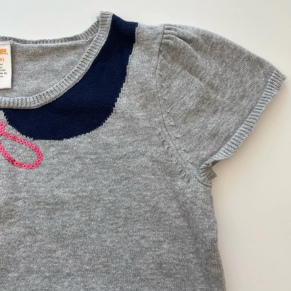 Gymboree Knit Top With NWT Cat & Jack Leggings Bundle Girls Size M (7-8)