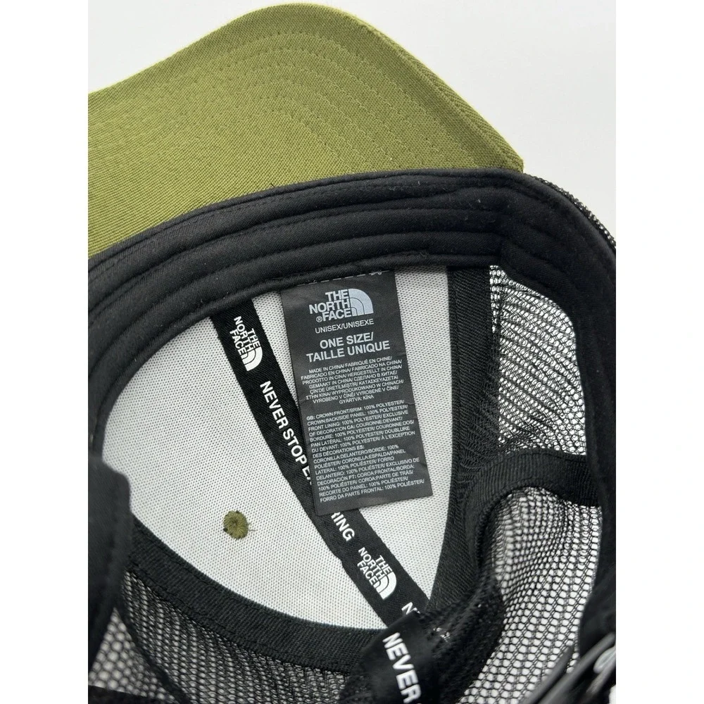 THE NORTH FACE TRUCKER HAT GREEN / BLACK CBT518448‎