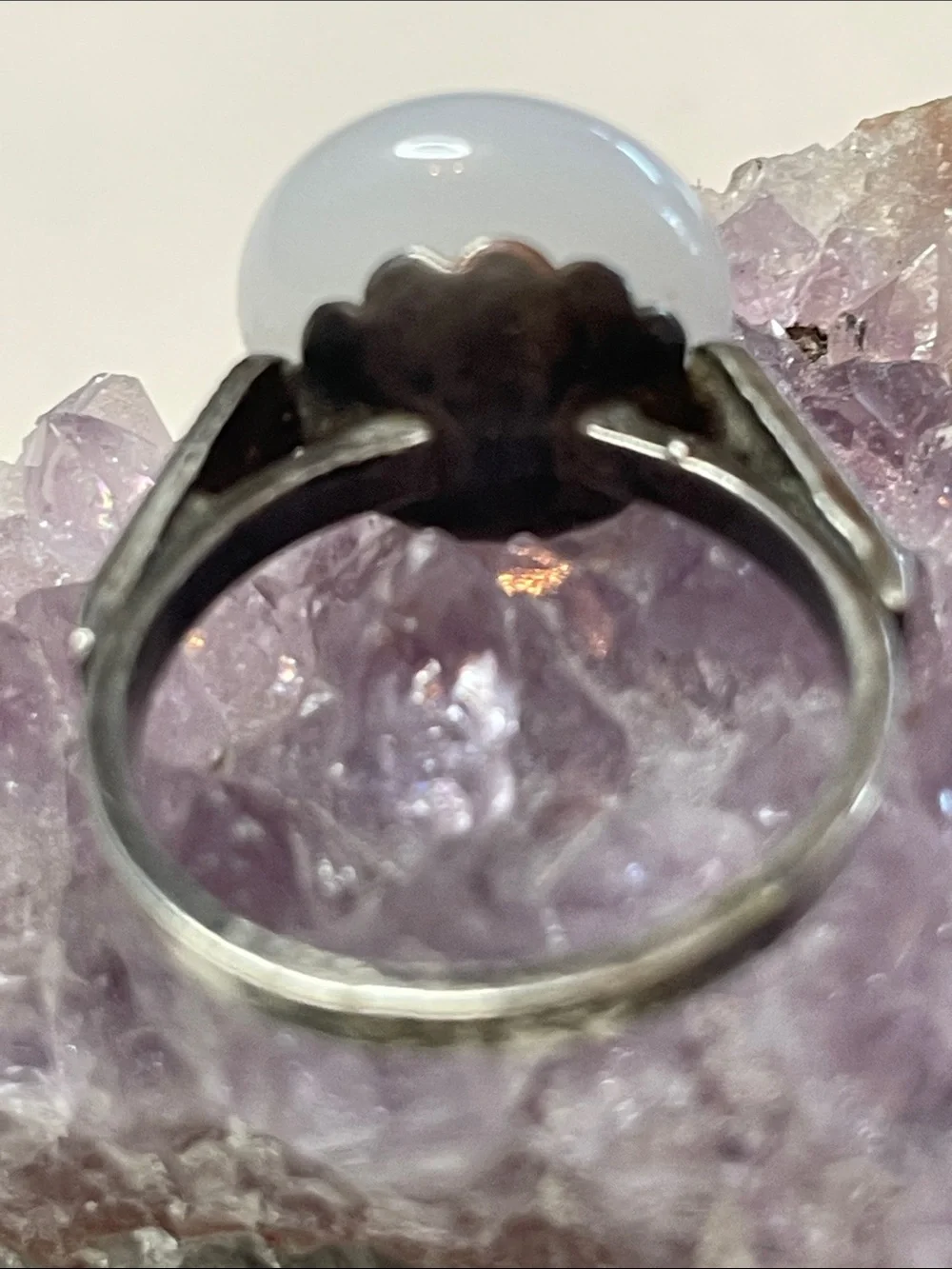 Classic White Dome Ring - Elegant Women’s Fashion Ring