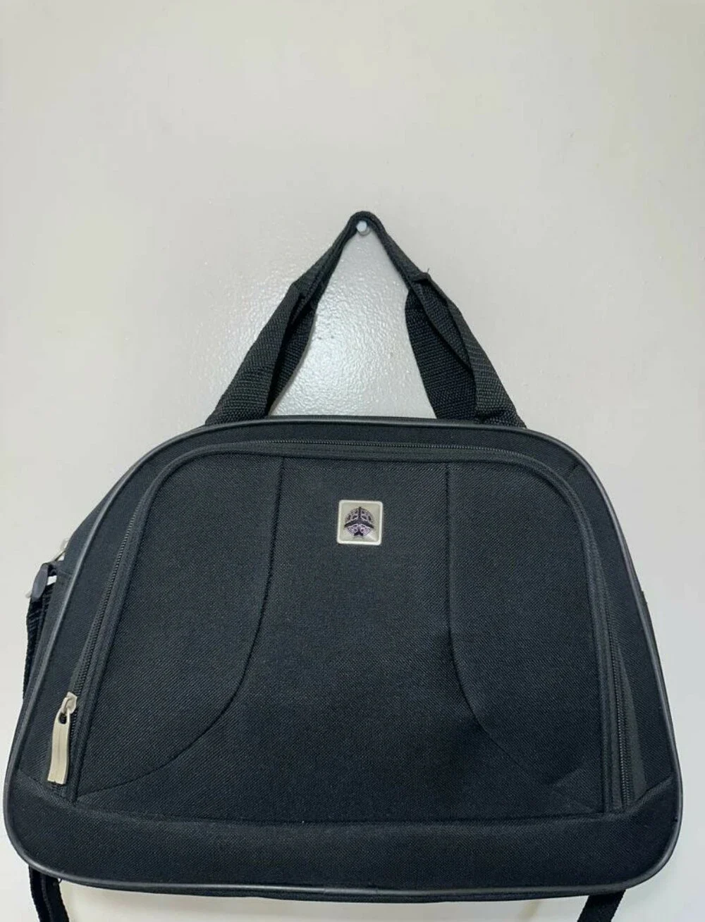Black Flight Cabin Bag With Strap Travel Bag Hand Luggage