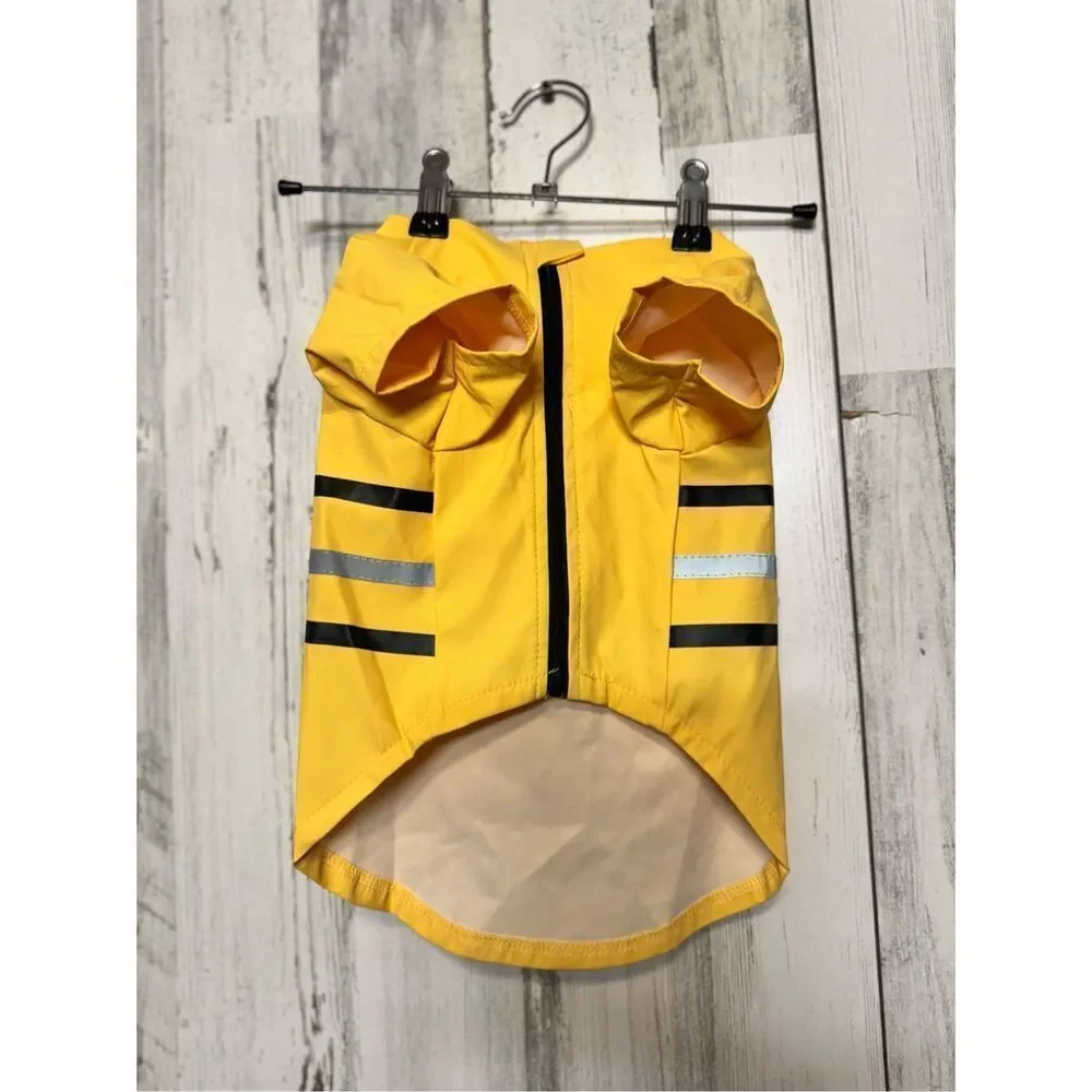 Puppy rain jacket size Med