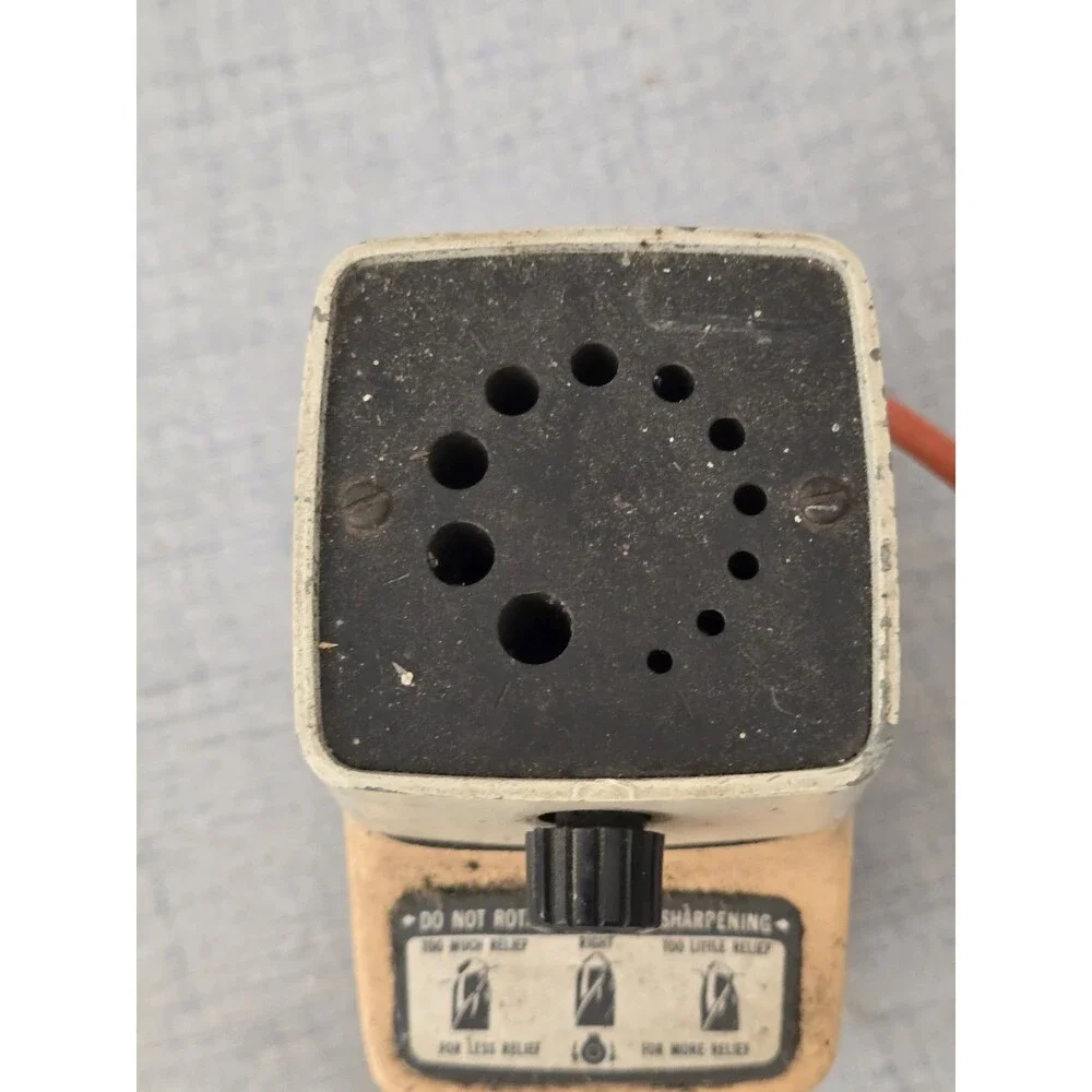 Vintage Black & Decker Drill Bit Sharpener Model 7980 - Tested & Working!