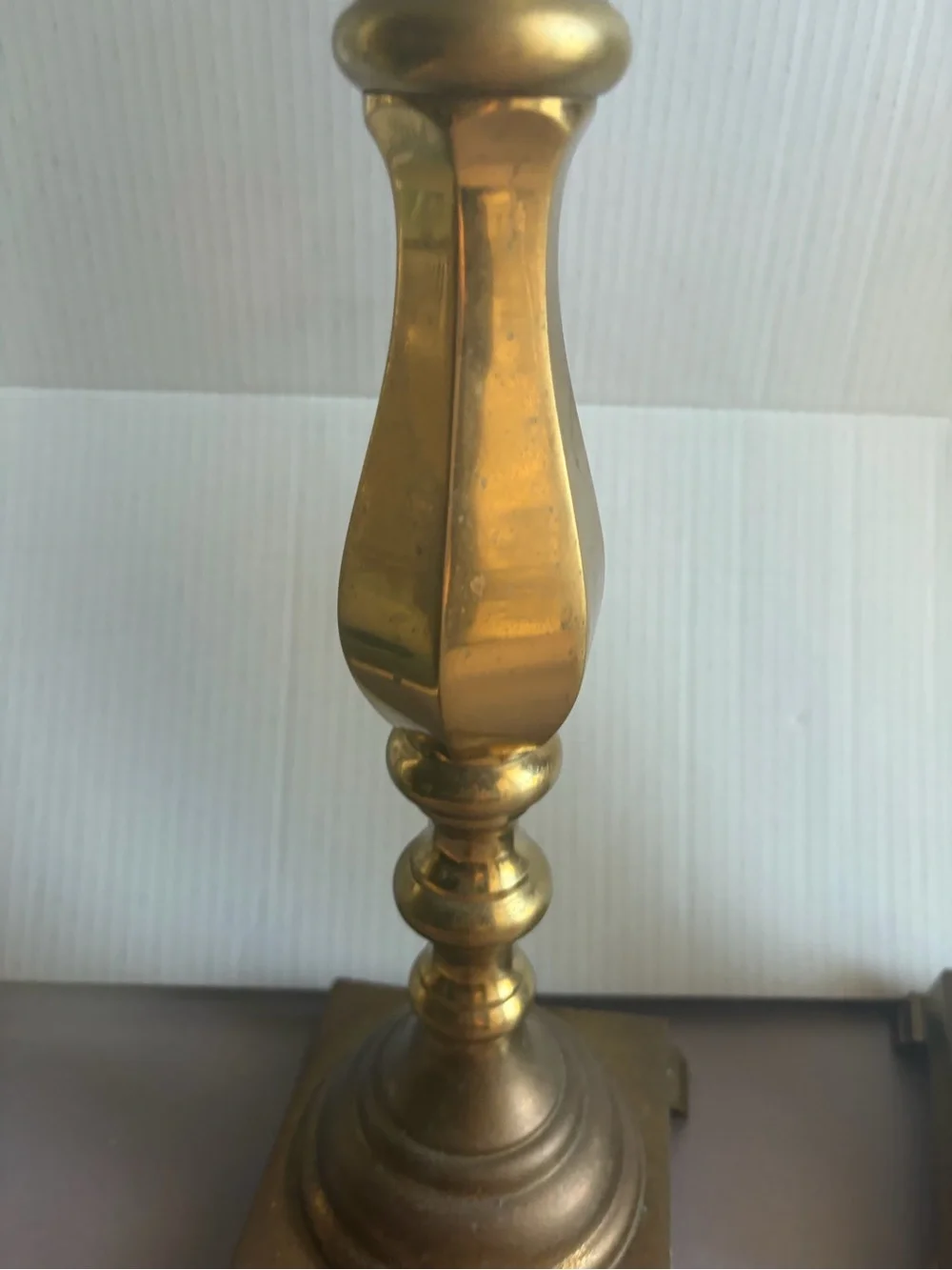 Matched Pair of Rembrandt Mid Century Brass Lamps