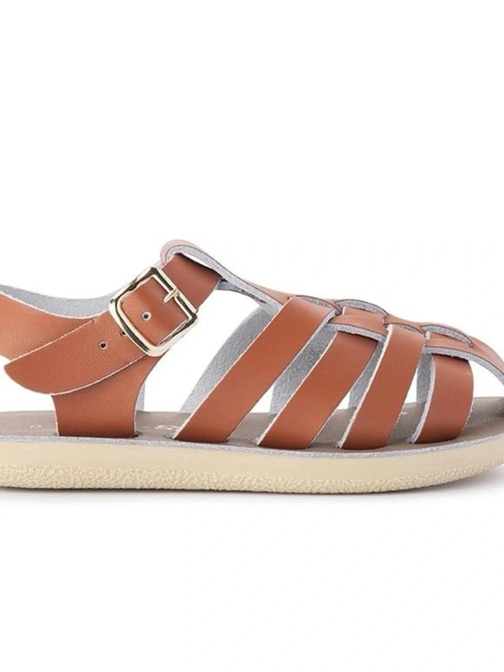 Salt Water Sandals by Hoy Shoe Sun-San Sailor Leather Sandals Toddler Size 9