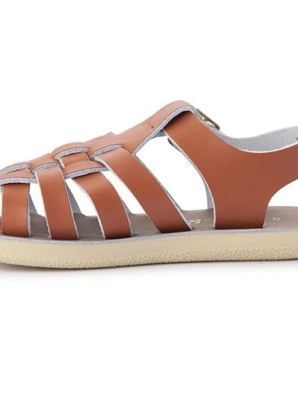 Salt Water Sandals by Hoy Shoe Sun-San Sailor Leather Sandals Toddler Size 9