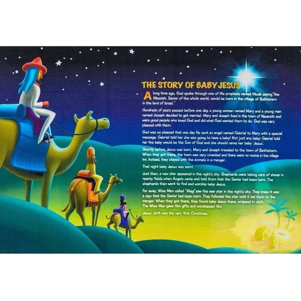 MyPillow Children's (My Pillow & Pillowcase) The Story of Baby Jesus - 12