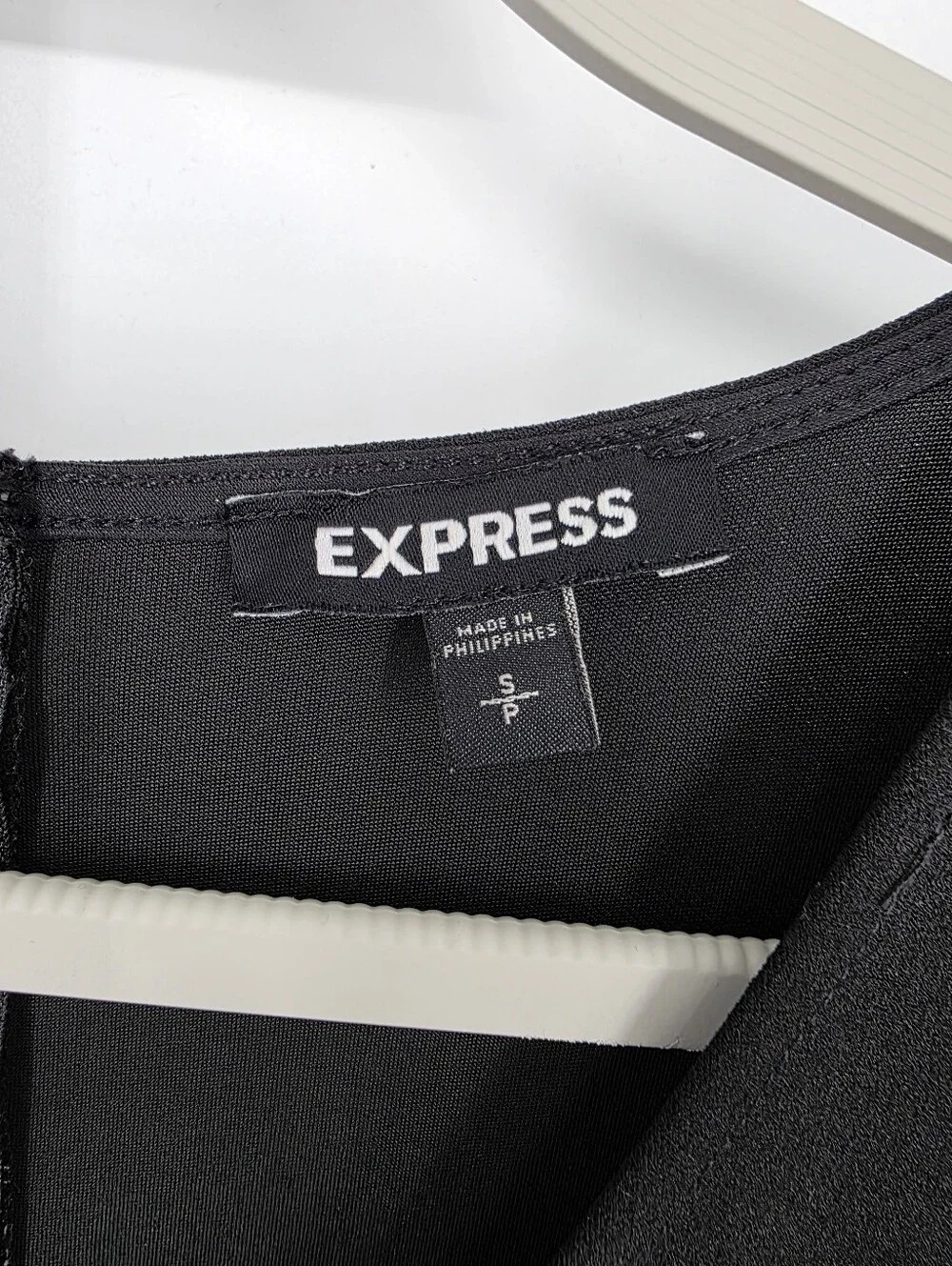 Express Black Cropped Jumpsuit, Sz S