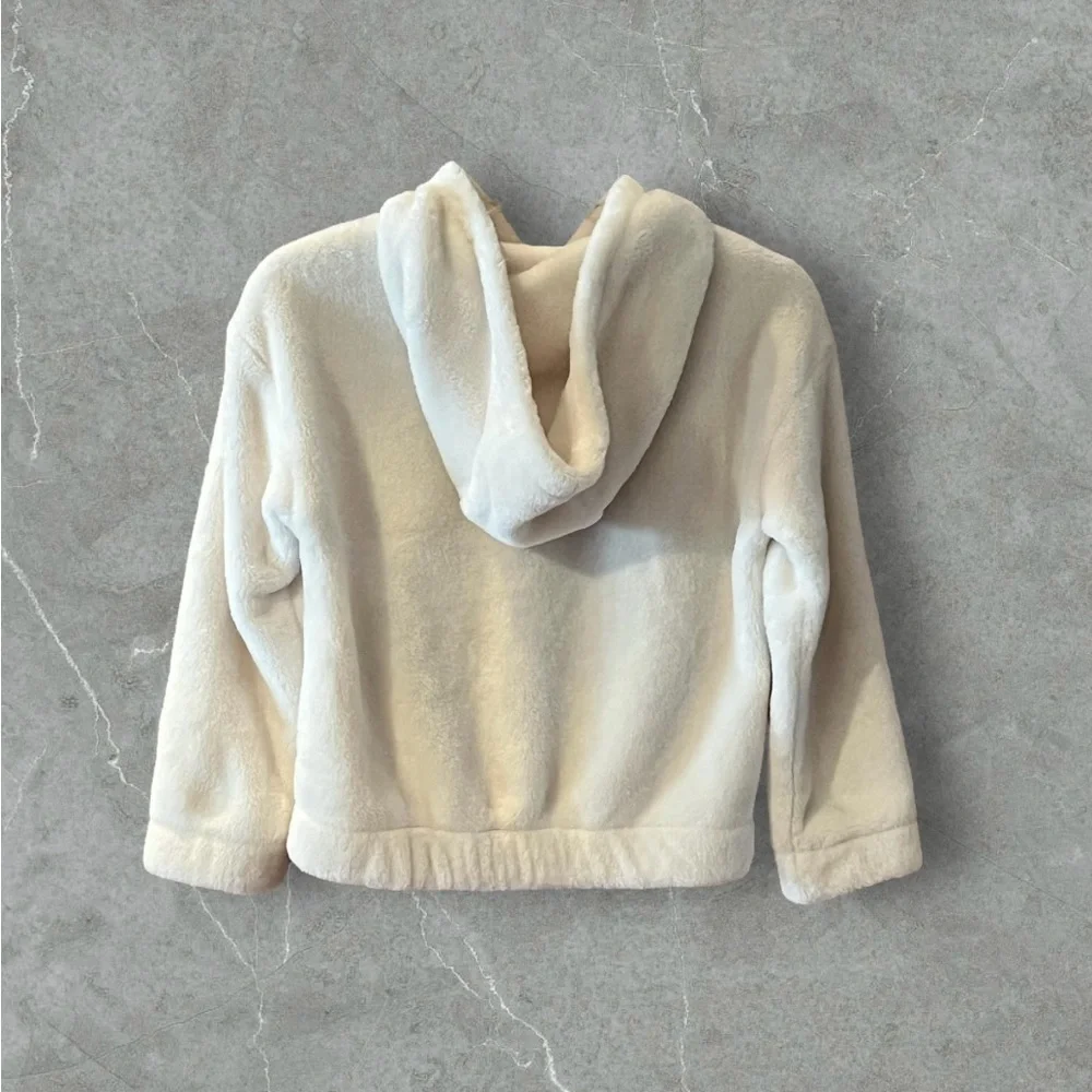 Carter’s Big Girls High Pile Sherpa Hooded Zip Jacket