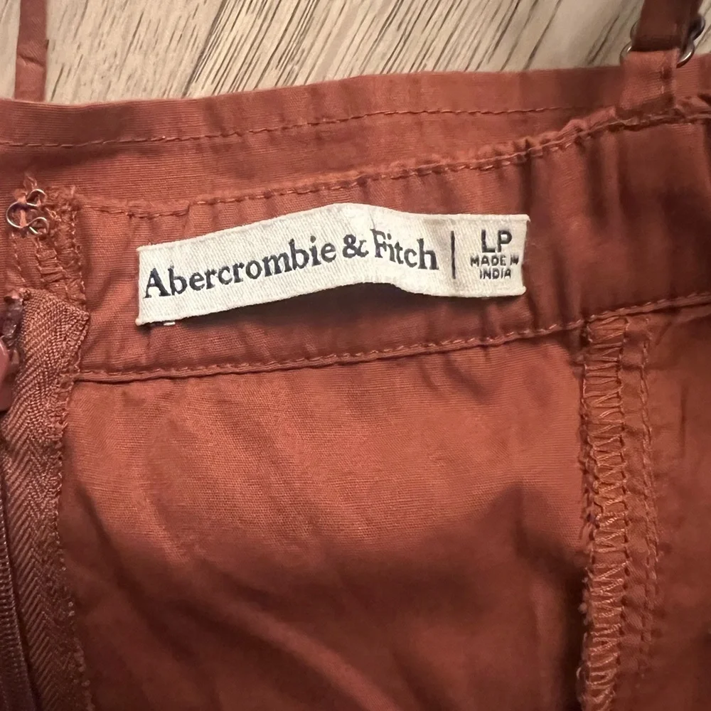 Abercrombie & Fitch Rust Maxi Dress