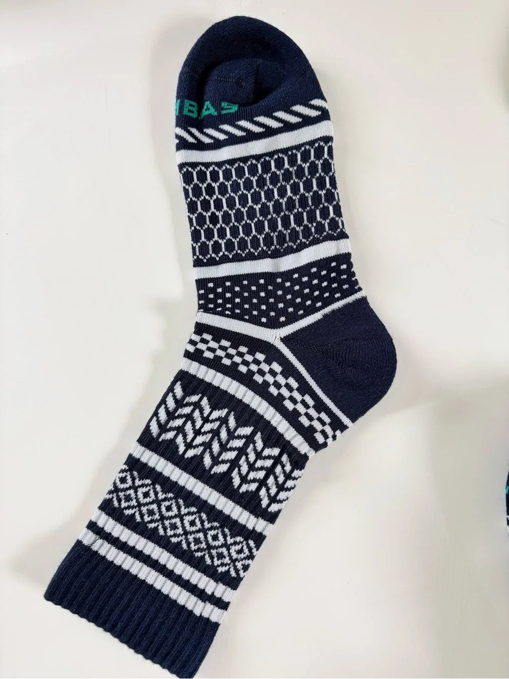 Bombas 5-Pack Cushioned Athletic Half Calf Socks Navy Size M