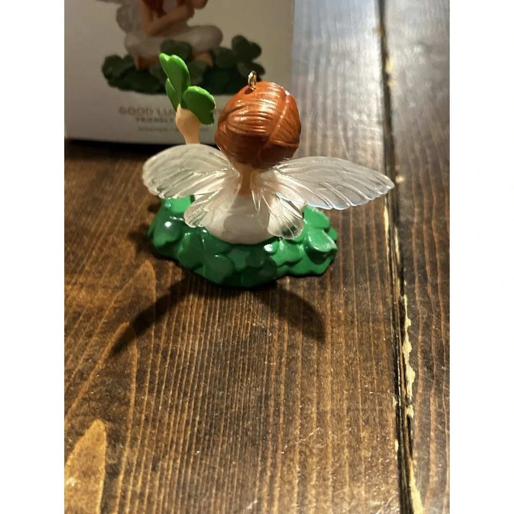 Hallmark Friendly Fairies Good Luck Fairy St Patrick's Ornament Box 2nd Series
