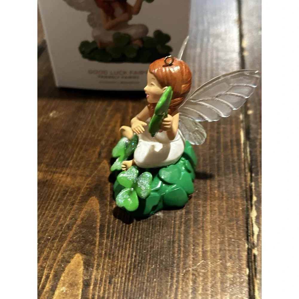 Hallmark Friendly Fairies Good Luck Fairy St Patrick's Ornament Box 2nd Series