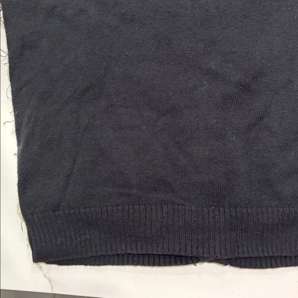 Justice | Black Button Down Fuzzy Girls Cardigan Sweater Size 8