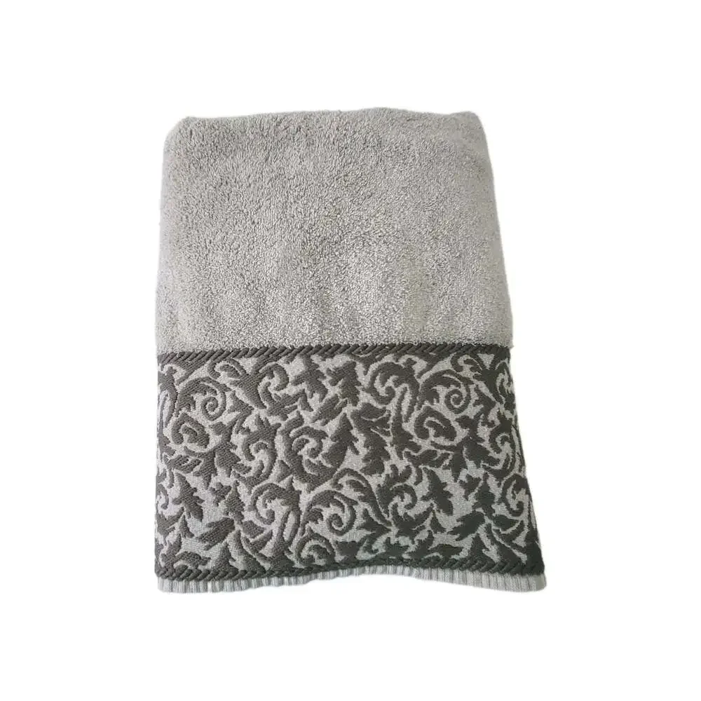Vintage Royal Legacy By Martex Bath Towel Damask Sage Green 27