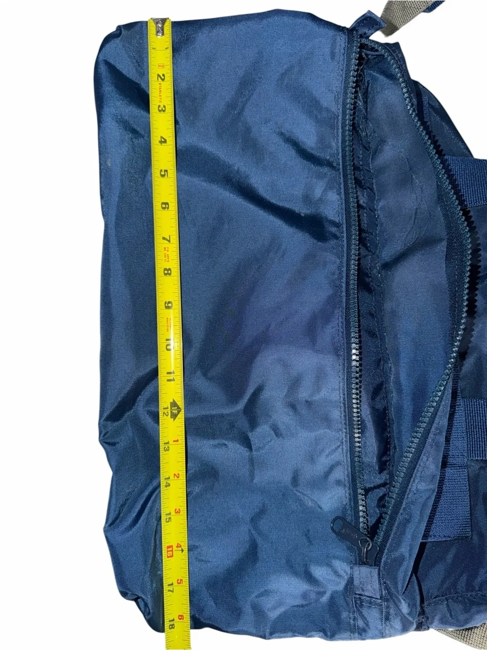 LUCAS Vintage Nylon Duffle Weekender Bag