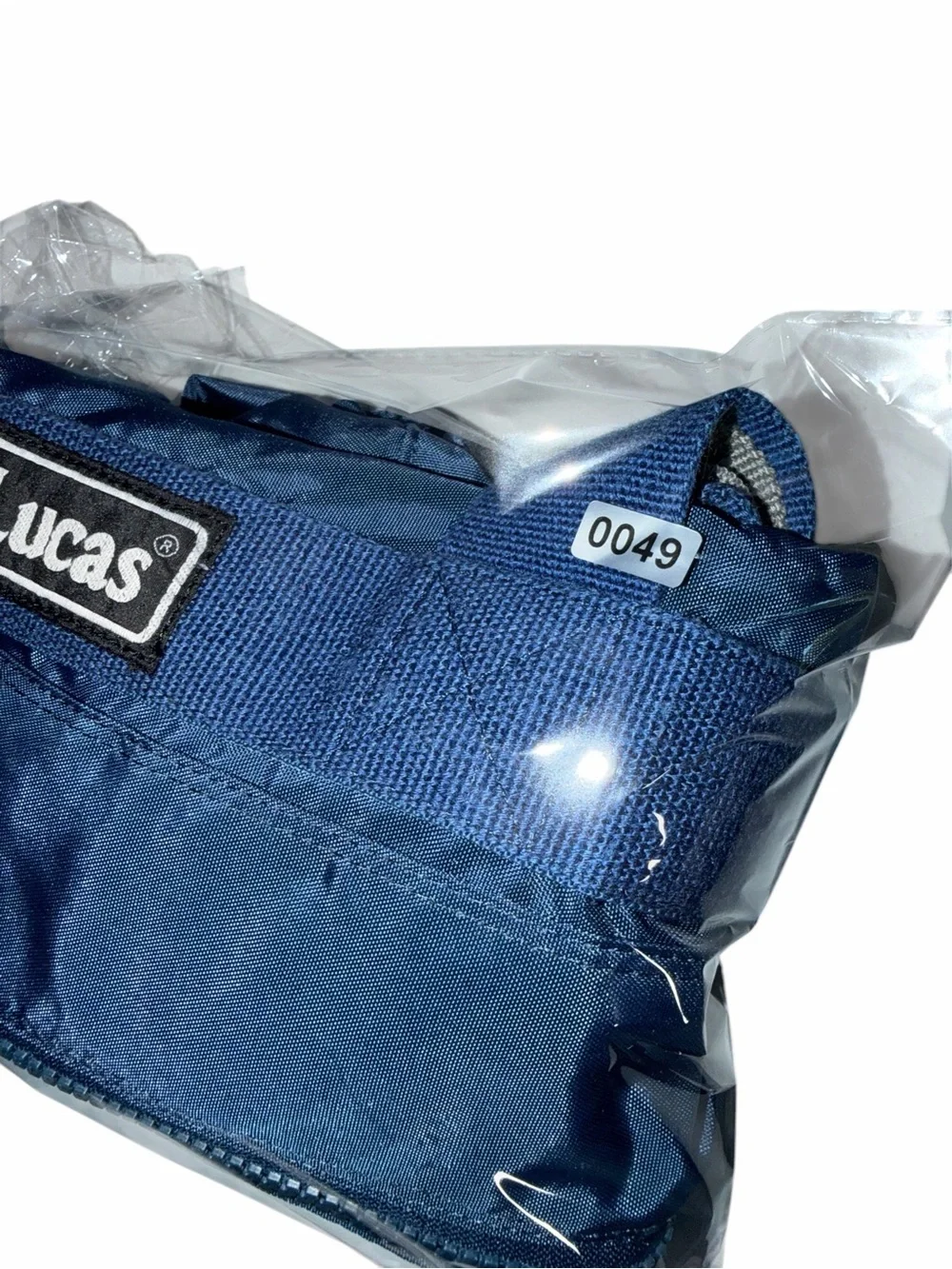 LUCAS Vintage Nylon Duffle Weekender Bag