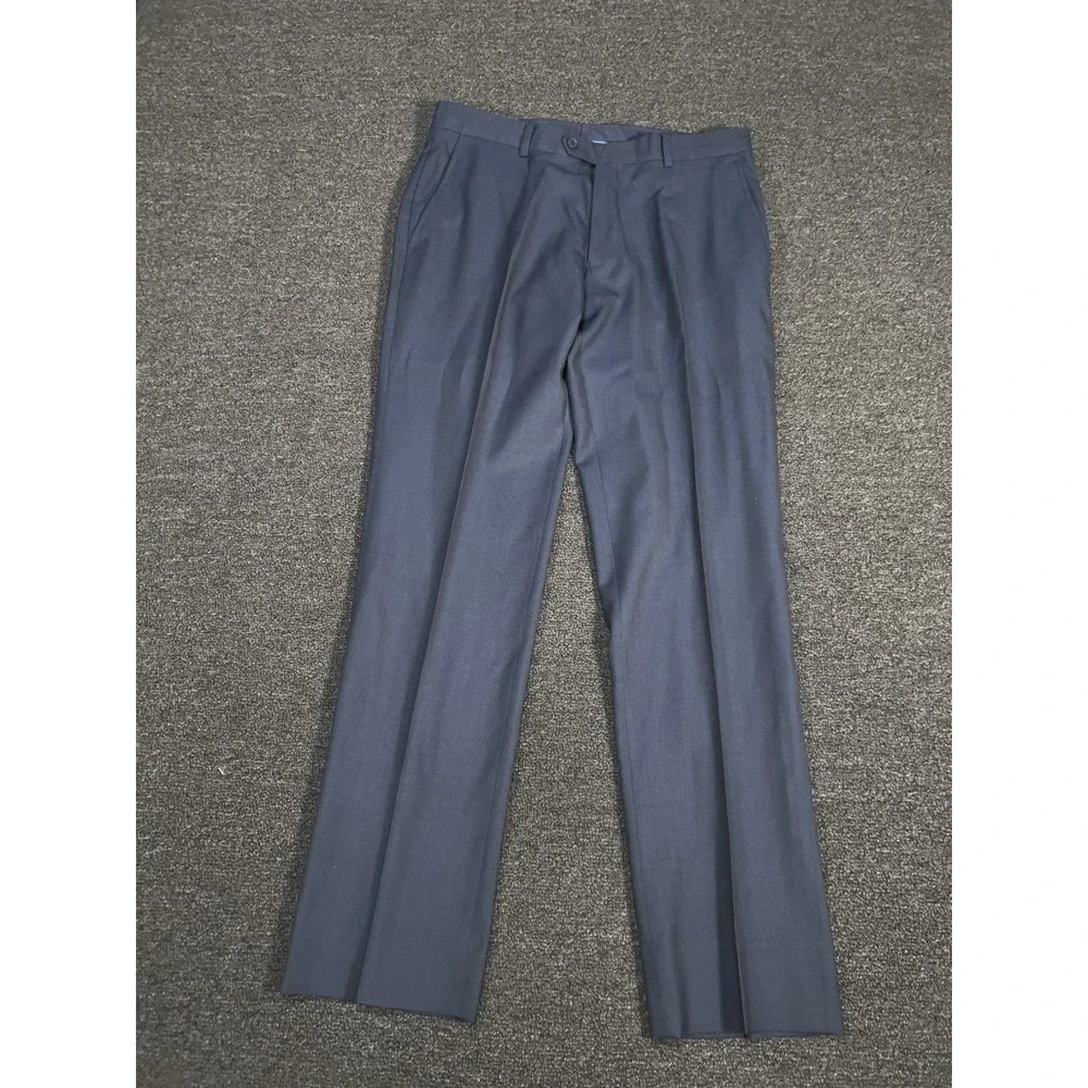 Charles Tyrwhitt 2 Piece Suit Men's 38R Pants 33x31 Blue Wool Slim Fit