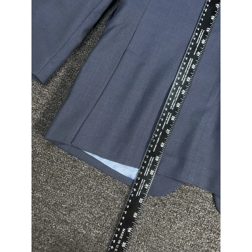 Charles Tyrwhitt 2 Piece Suit Men's 38R Pants 33x31 Blue Wool Slim Fit