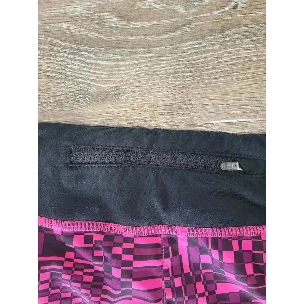 Nike Women's Running Shorts XS Black Pink Activewear #2‎