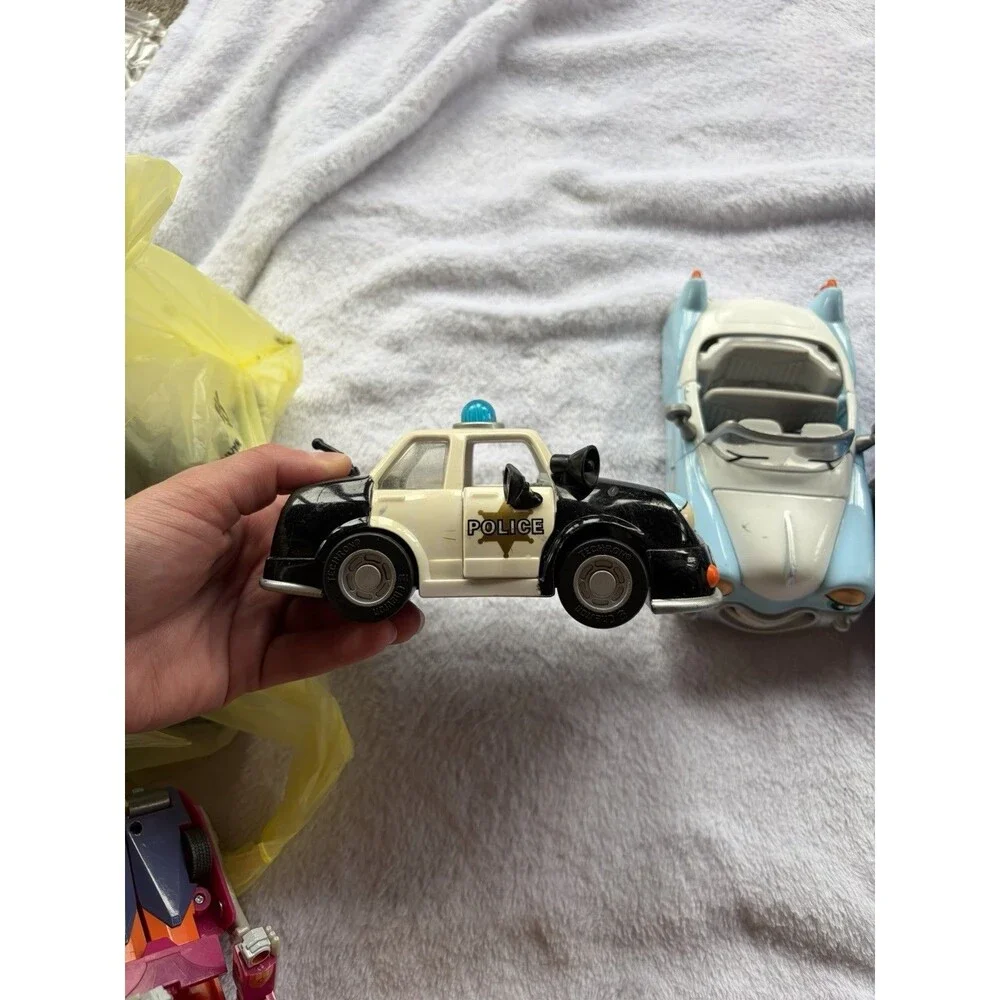 Chevron Cars Lot of 4 Plastic Toy Cars