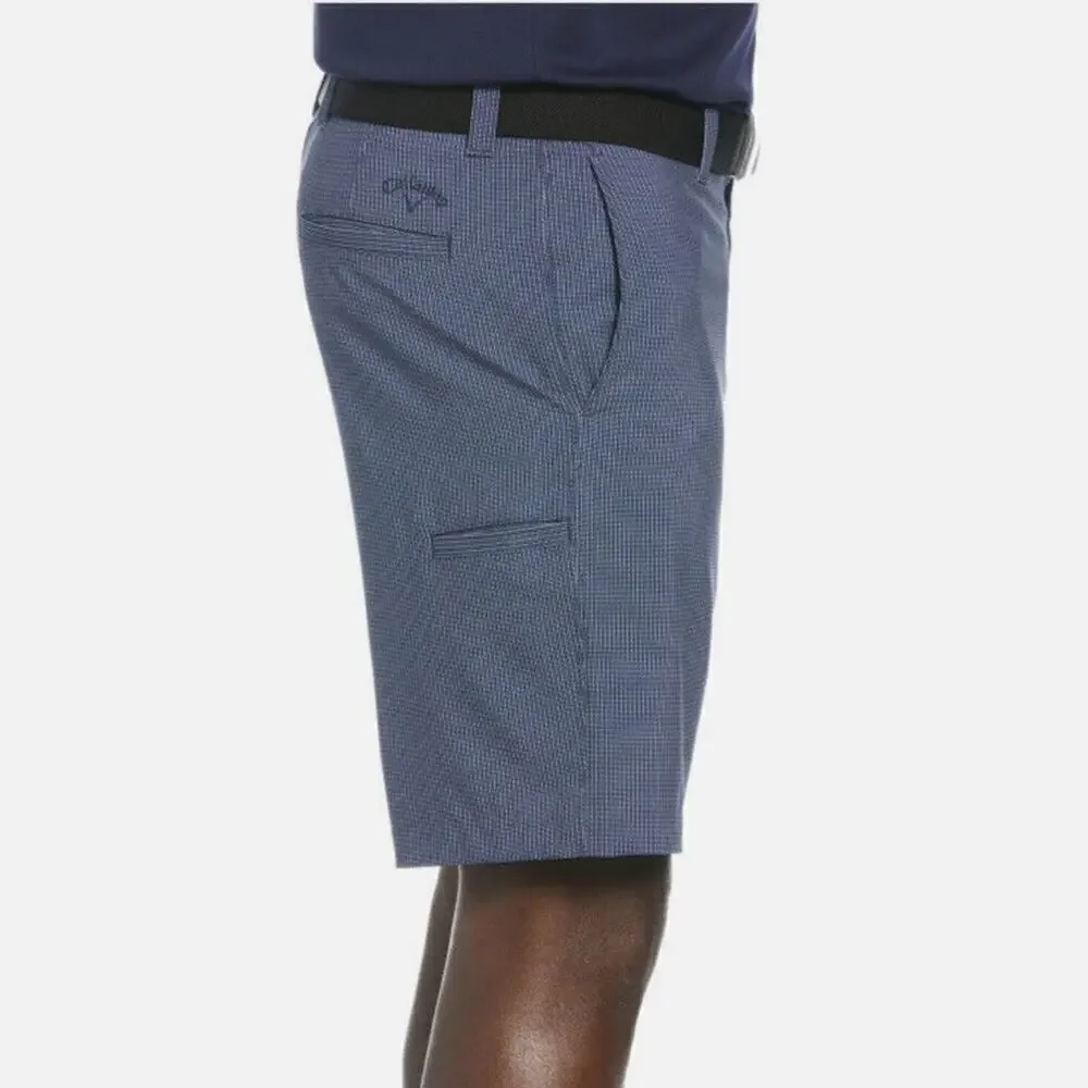 Callaway Mens Chev Tech Performance Golf Shorts Active Waistband Media Pocket 36