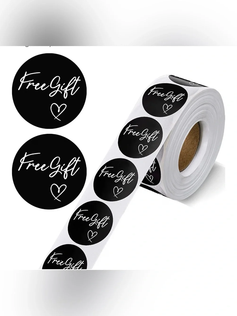 FREE Gift black stickers 500