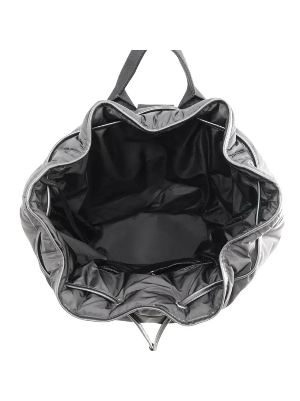 Saint Laurent Paris Shoulder Bag Rive Gauche Nylon Black
