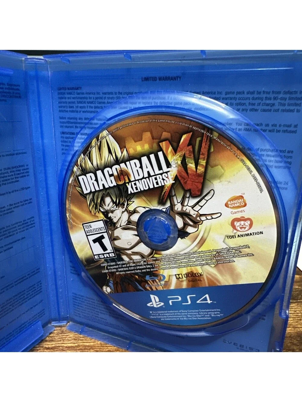 Dragon Ball XenoVerse (2015) Sony PS4 CIB Cleaned & Tested