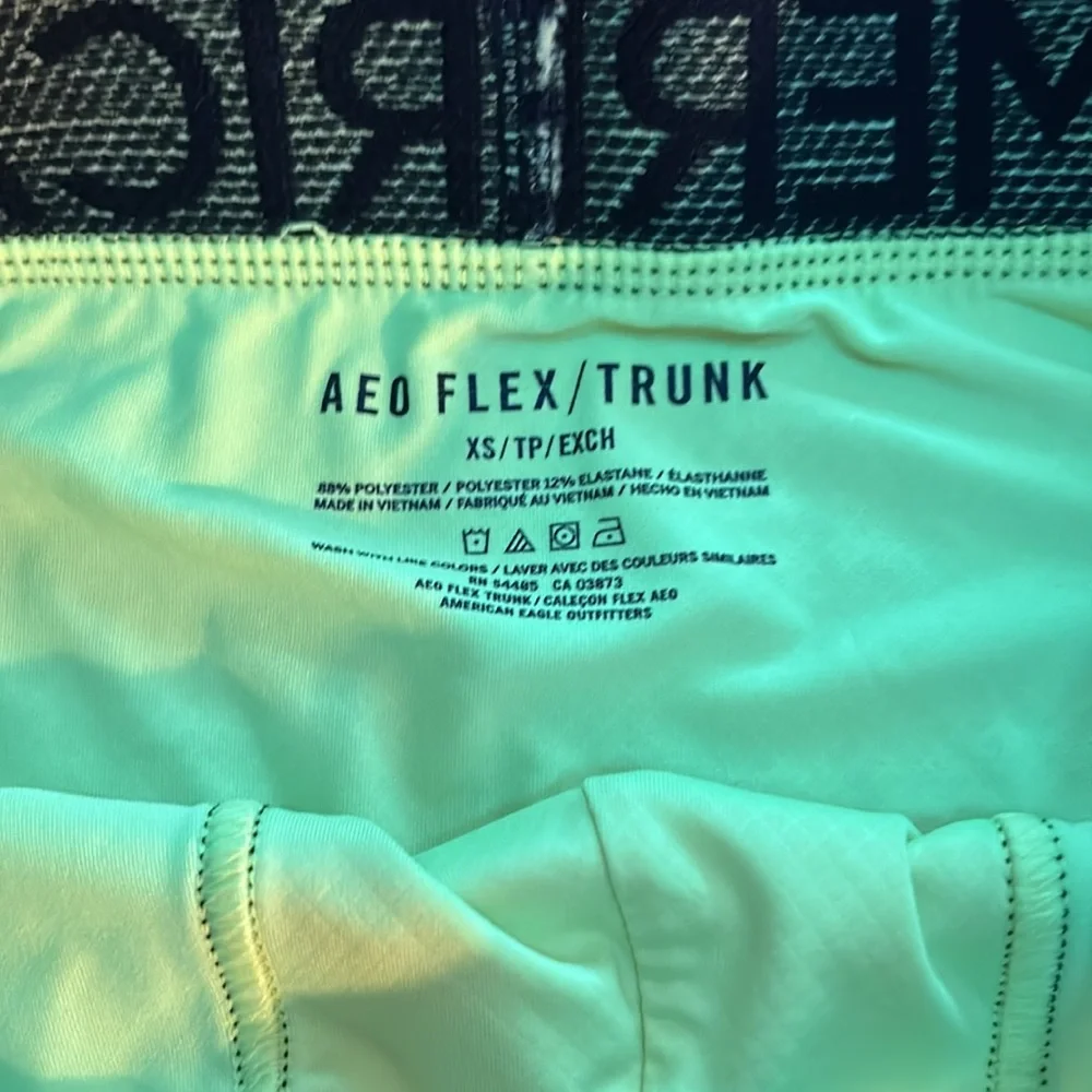 XS American Eagle flex trunk boxer briefs neon