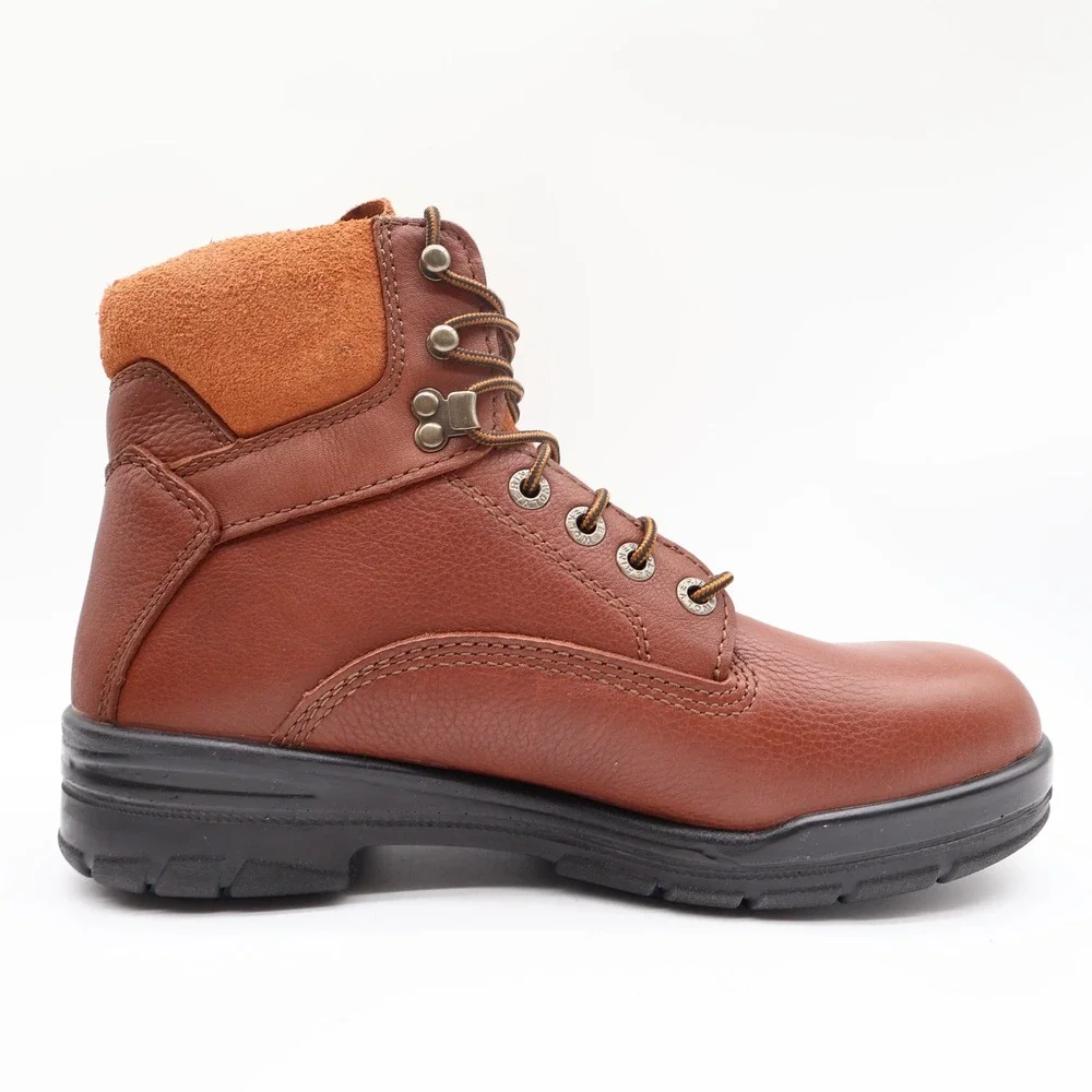 Wolverine DuraShocks SR Work Boots Men 9M Brown Leather New NWT W03122