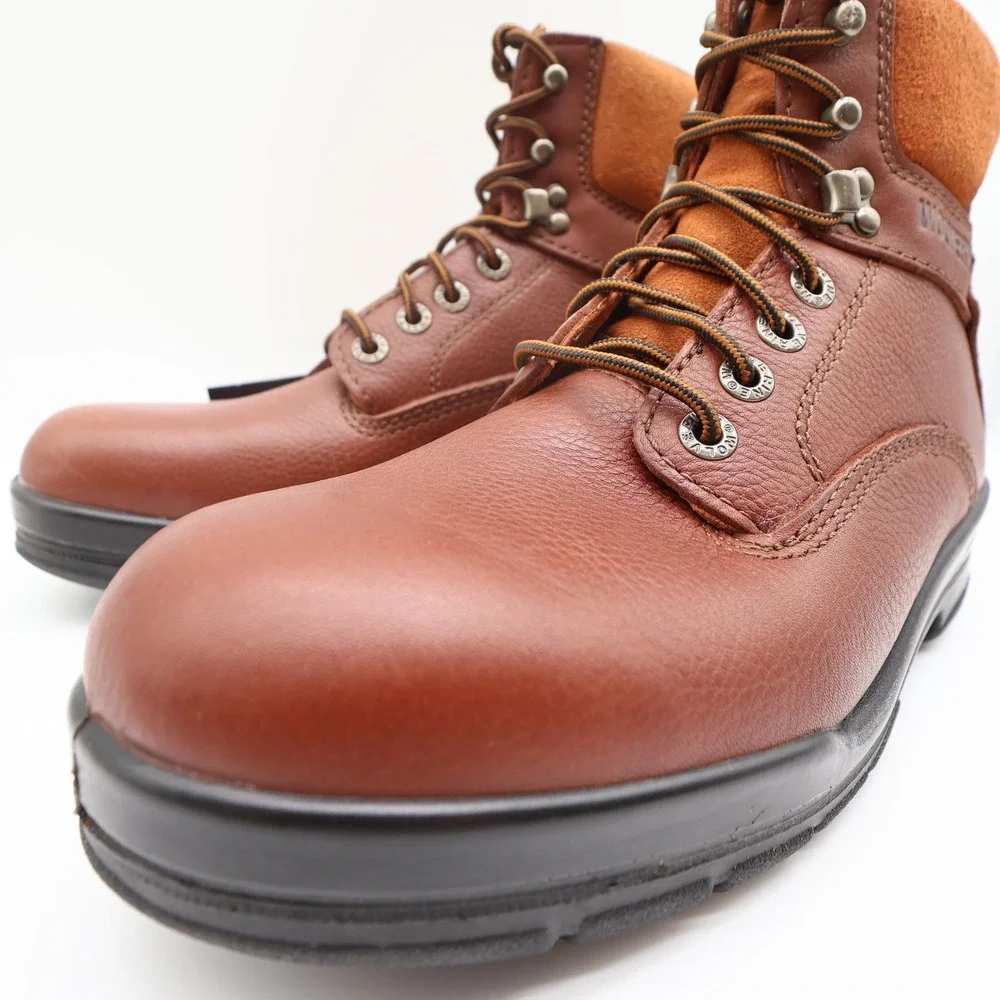 Wolverine DuraShocks SR Work Boots Men 9M Brown Leather New NWT W03122