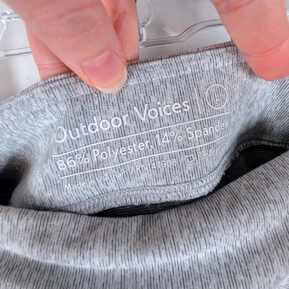 Outdoor Voices Women's‎ Heather Grey Athletic Skirt Size Large