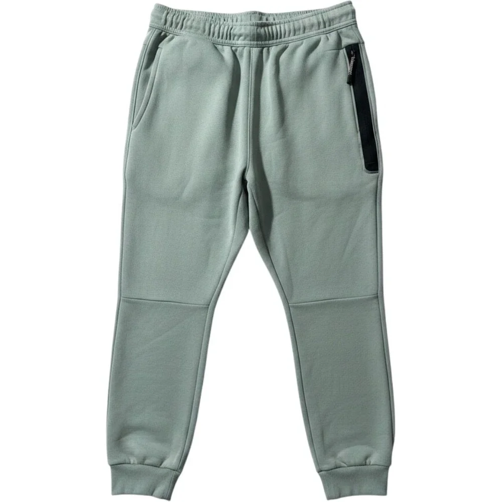 Nike Tech Sportswear Fleece Joggers Sweatpants Tapered Athletic Sage Green Large