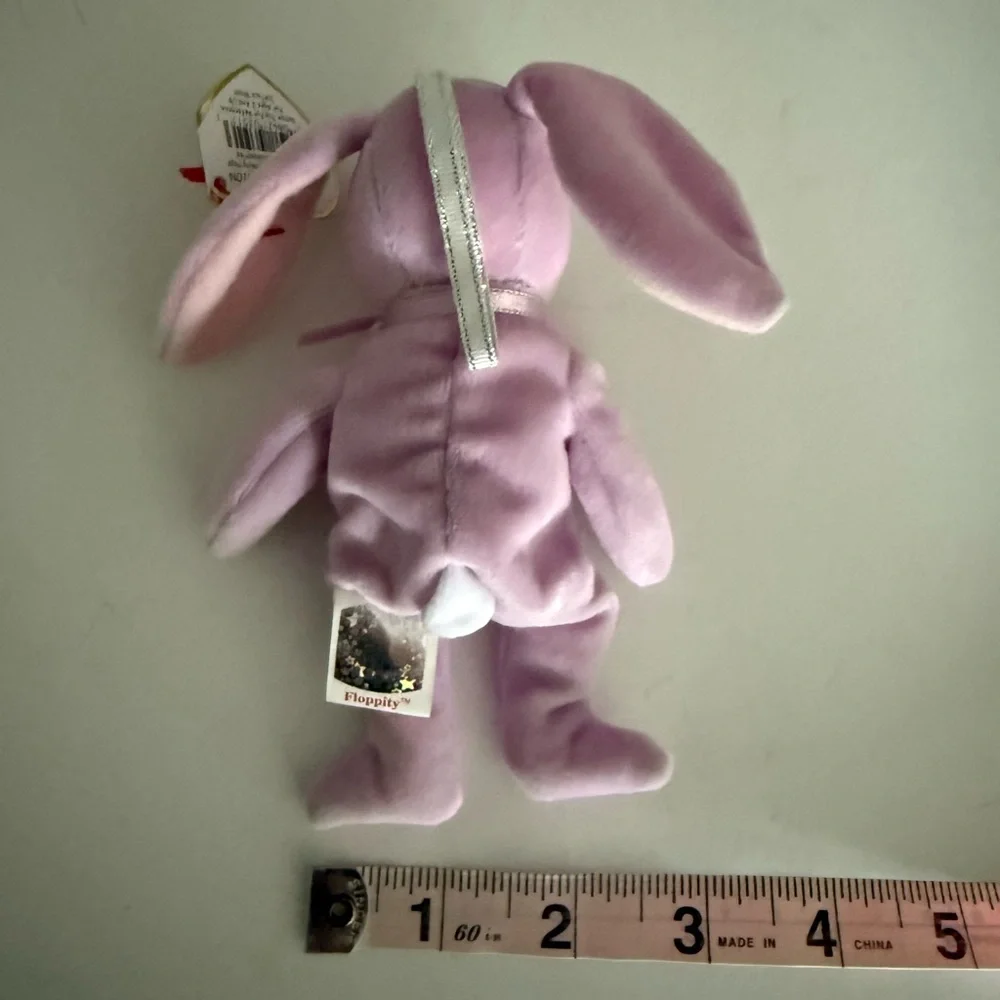 2001 Floppity the Rabbit BASKET Beanie Baby