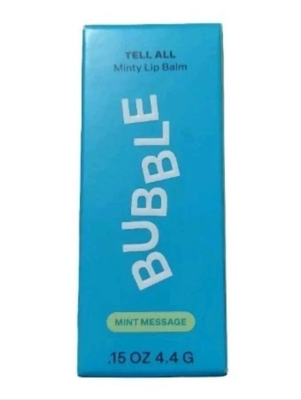 Set Of 2 Bubble Tell All Minty Lip Balm & Talk Back Lip Serum