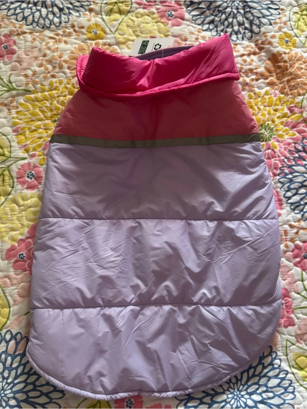 New large dog jacket  Pink / purple