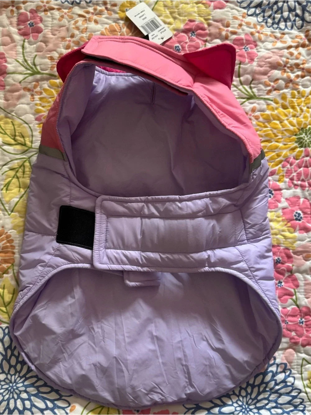 New large dog jacket  Pink / purple